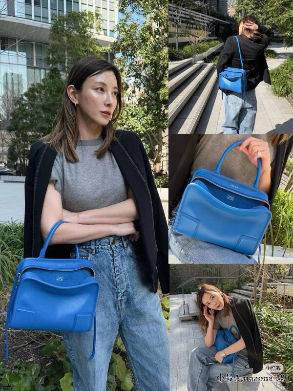 Loewe Blue 25x18x10cm shoulder bag — Premium Replica