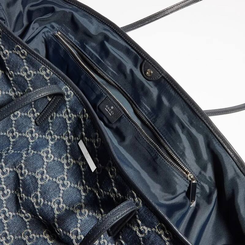 Gucci Blue GG denim tote — 1:1 Replica