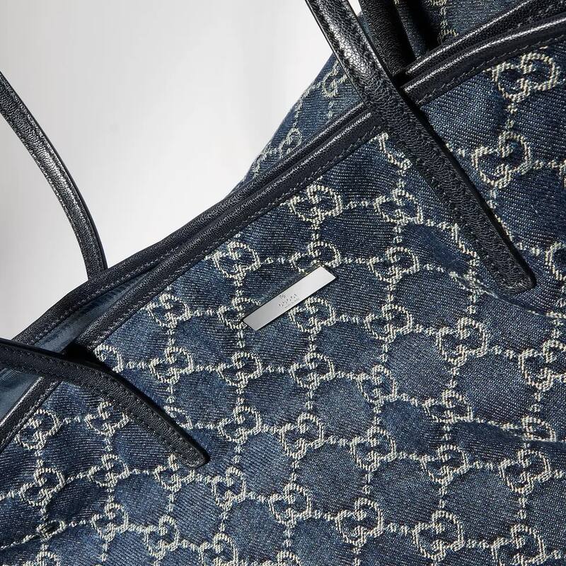 Gucci Blue GG denim tote — 1:1 Replica