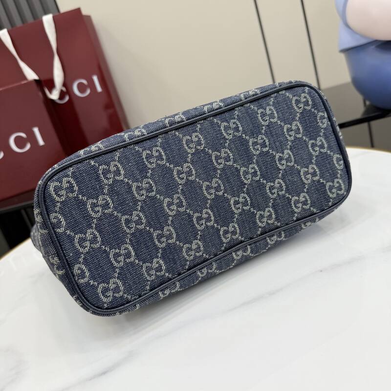 Gucci Blue GG denim tote — 1:1 Replica