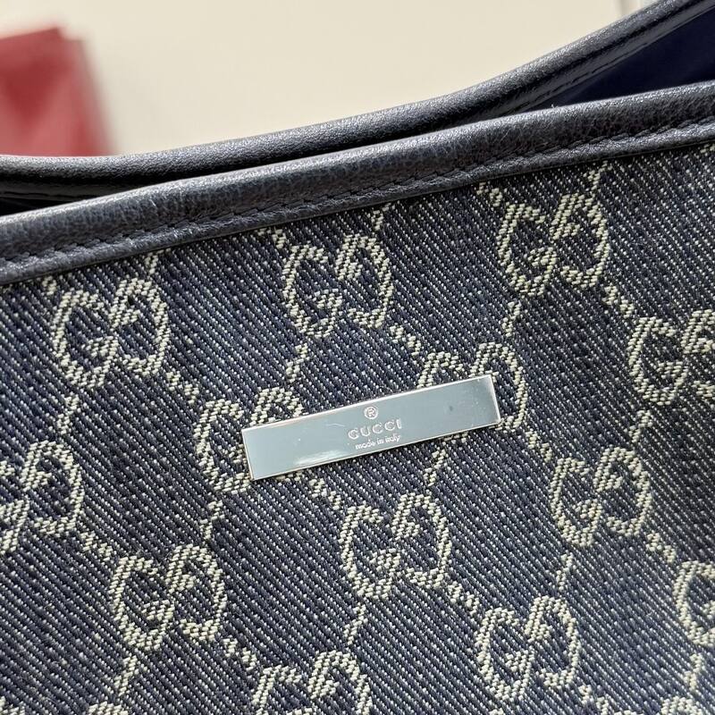Gucci Blue GG denim tote — Premium Replica
