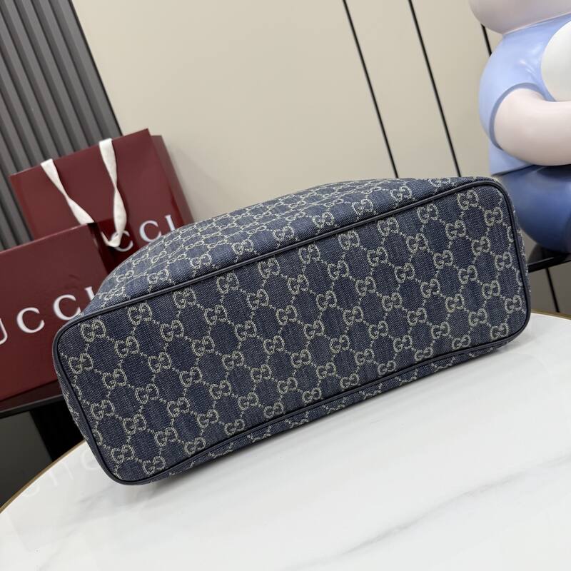 Gucci Blue GG denim tote — Premium Replica
