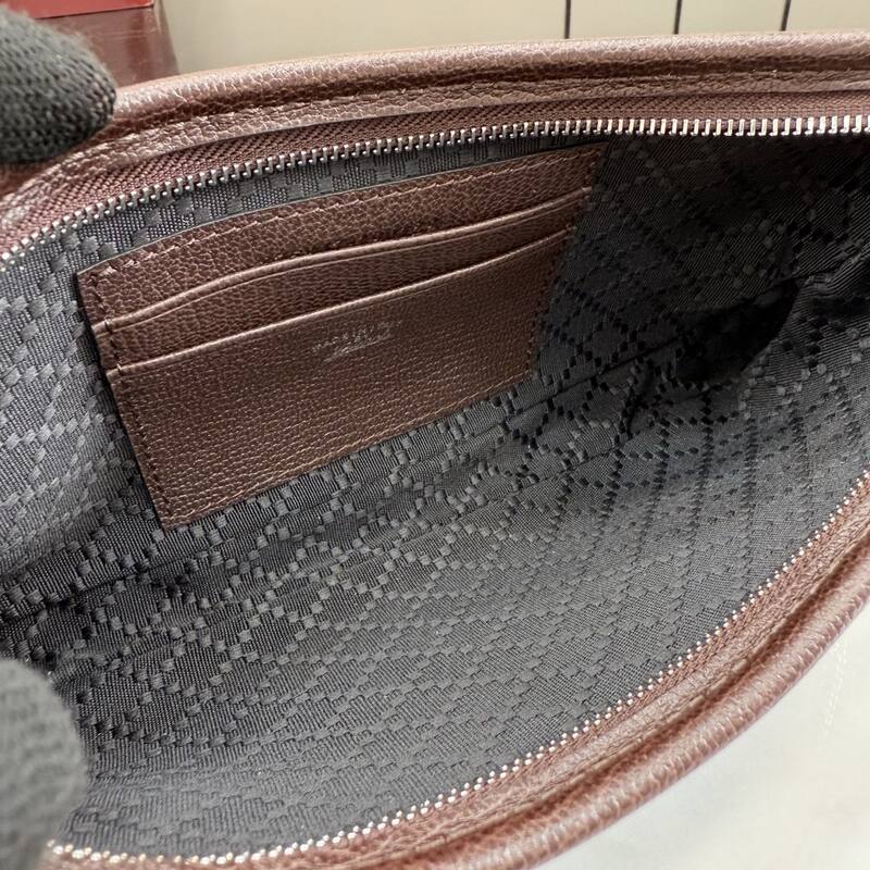 Gucci Brown GG Canvas small shoulder — AAA Quality Replica