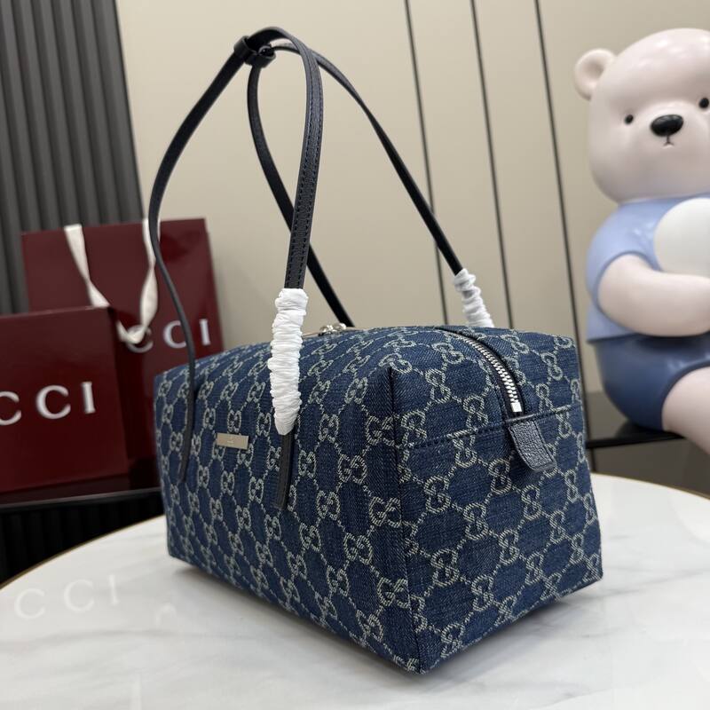 Gucci Blue GG denim tote — Premium Replica