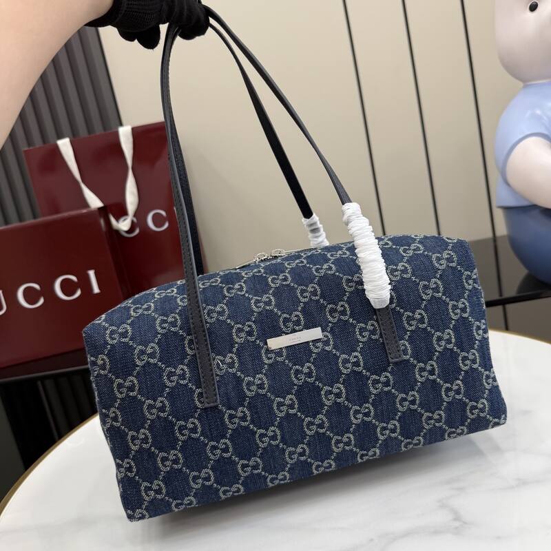 Gucci Blue GG denim tote — Premium Replica
