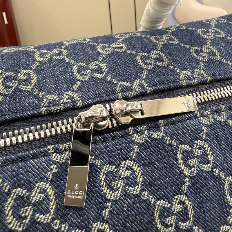 Gucci Blue GG denim tote — Premium Replica