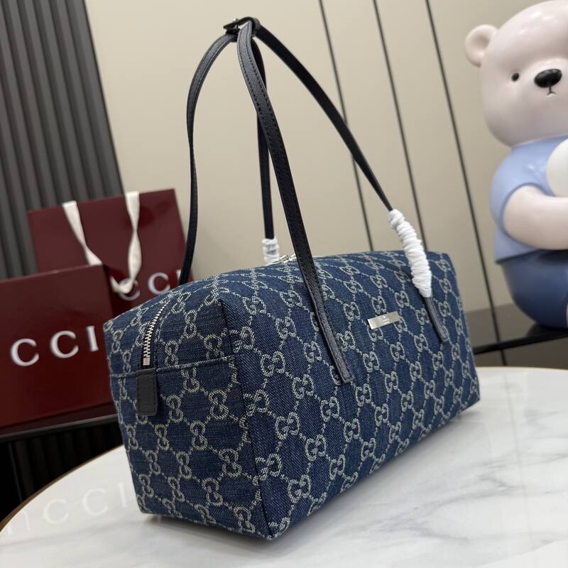 Gucci Blue GG denim tote — Premium Replica