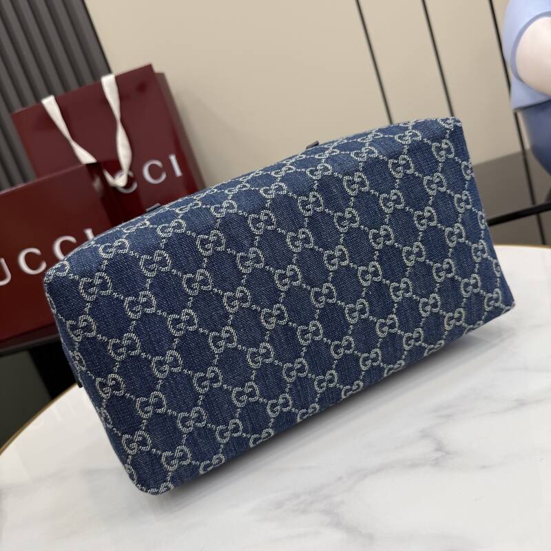 Gucci Blue GG denim tote — Premium Replica