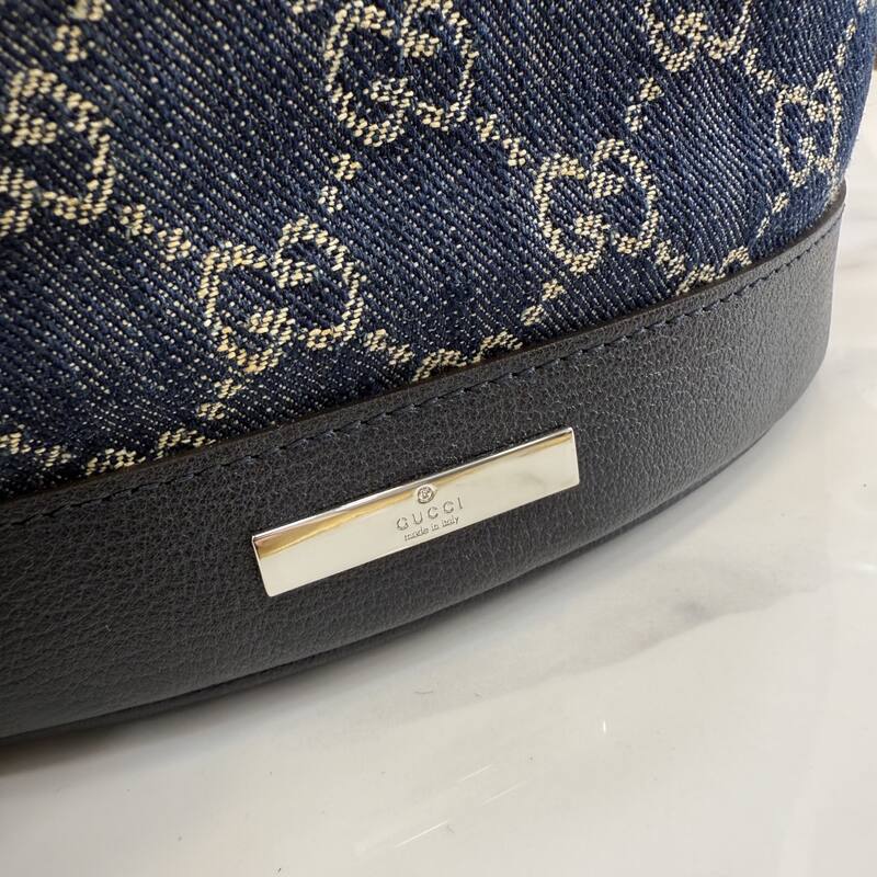 Gucci Blue GG denim crossbody — Top Quality Replica