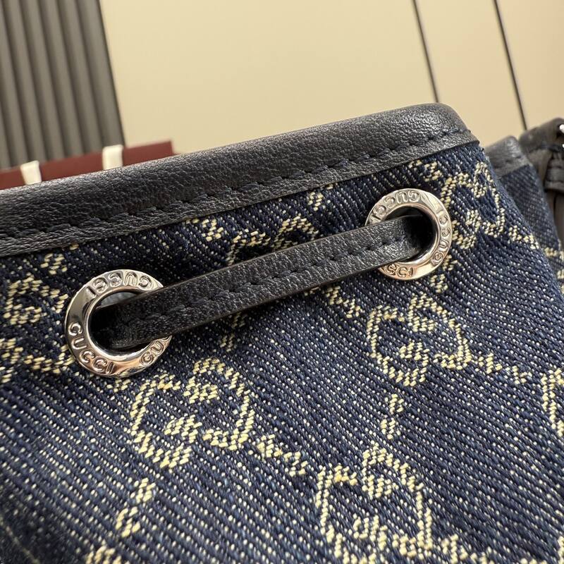 Gucci Blue GG denim crossbody — Top Quality Replica
