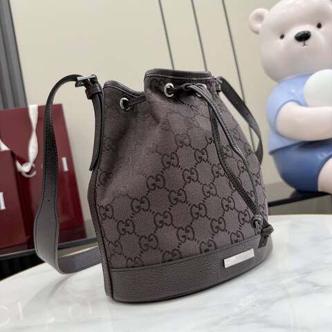 Gucci Brown GG canvas crossbody AAA Quality Replica