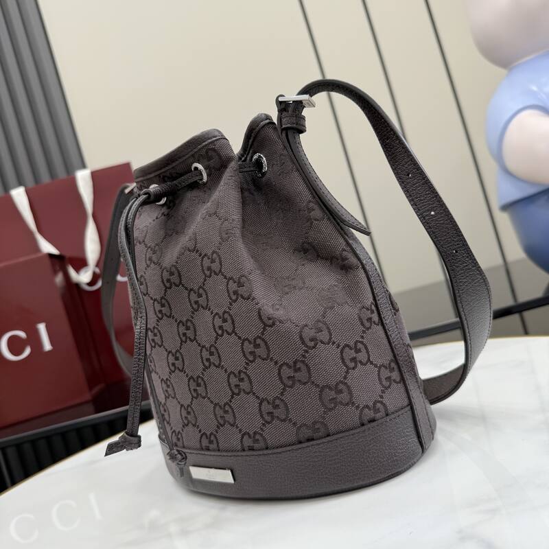 Gucci Brown GG canvas crossbody — AAA Quality Replica