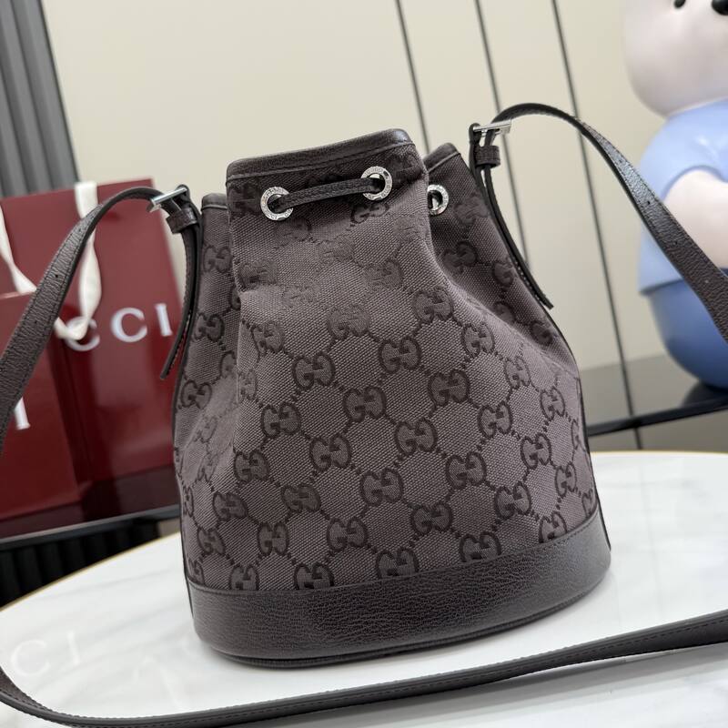 Gucci Brown GG canvas crossbody — AAA Quality Replica
