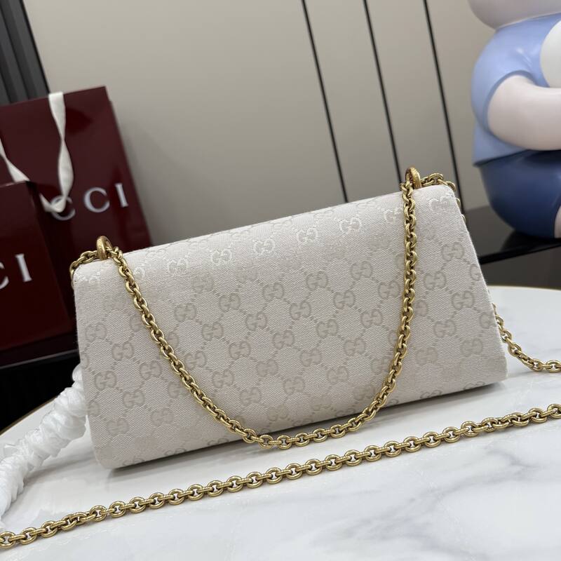 Gucci Dionysus Beige GG canvas shoulder — Top Quality Replica