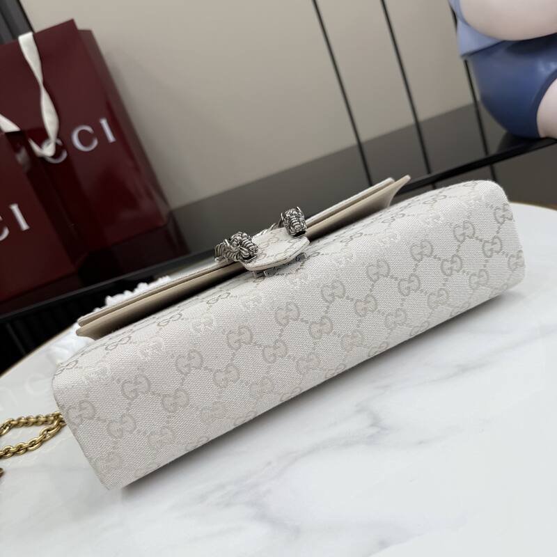 Gucci Dionysus Beige GG canvas shoulder — Top Quality Replica