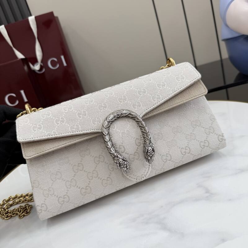 Gucci Dionysus Beige GG canvas shoulder — Top Quality Replica