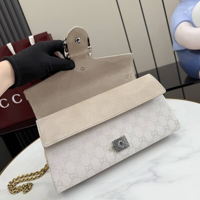 Gucci Dionysus Beige GG canvas shoulder — Top Quality Replica