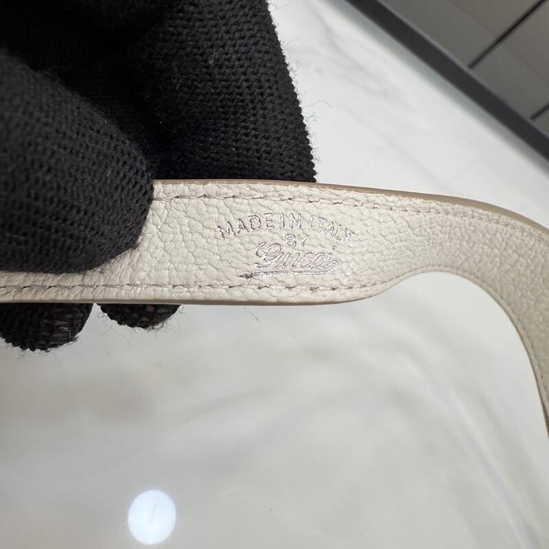 Gucci Jackie White GG canvas small shoulder — 1:1 Replica