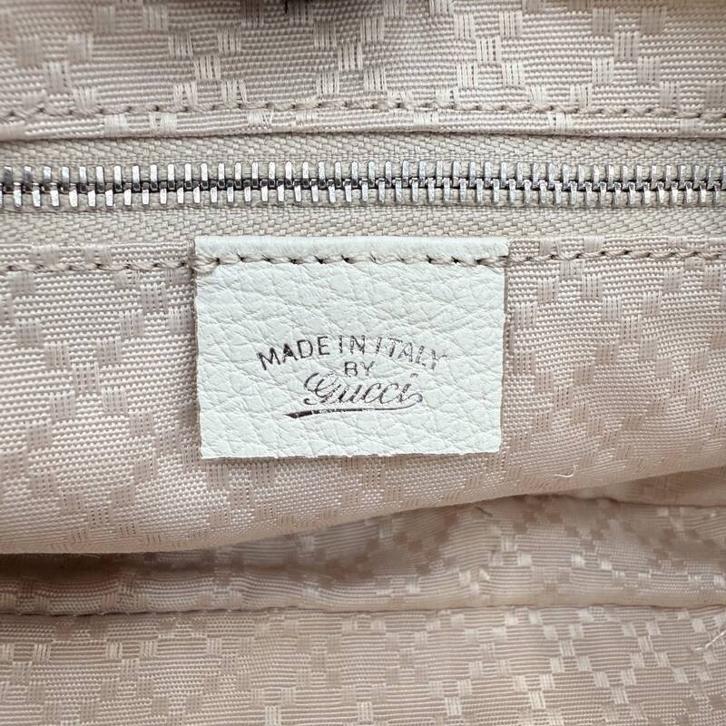 Gucci Jackie White GG canvas small shoulder — 1:1 Replica