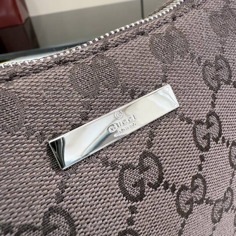Gucci Lady Lunetta Brown GG Canvas shoulder — Top Quality Replica