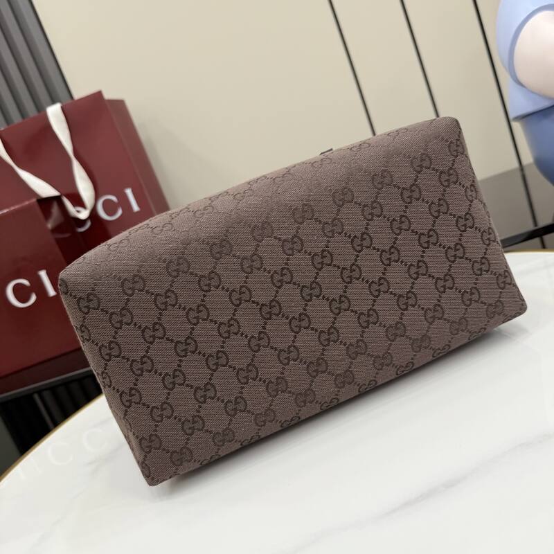 Gucci Brown GG canvas tote — 1:1 Replica