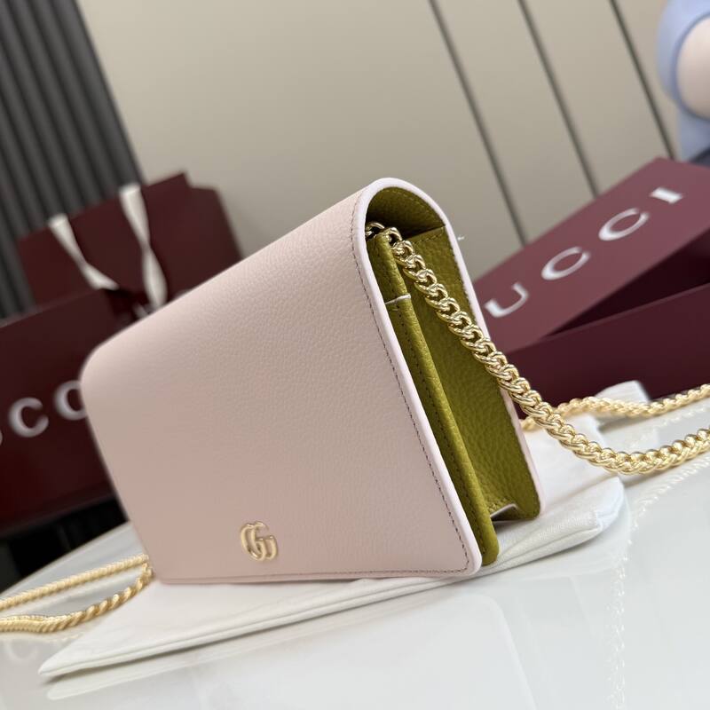 Gucci GG Marmont Light Pink crossbody — Premium Replica