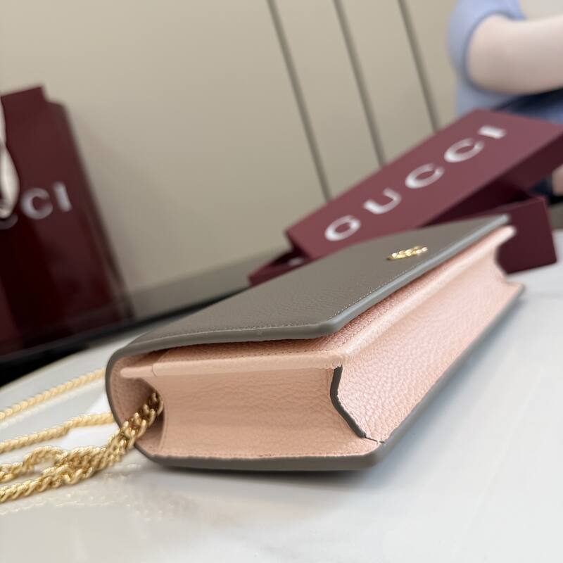 Gucci GG Marmont Gray crossbody — AAA Quality Replica