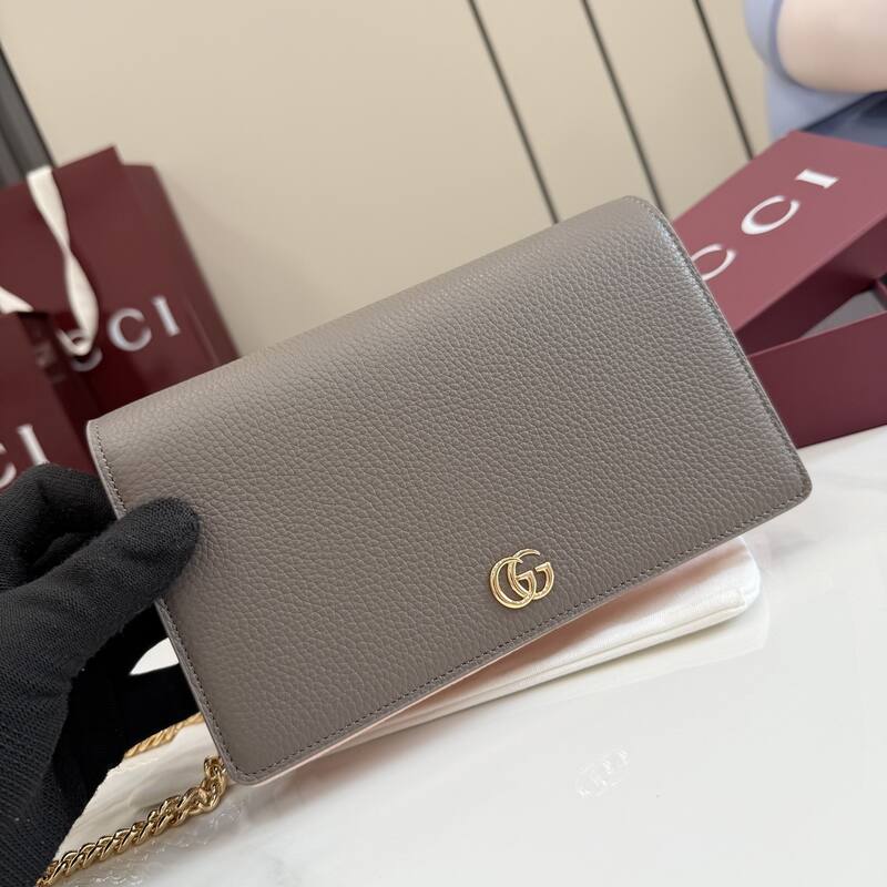Gucci GG Marmont Gray crossbody — AAA Quality Replica