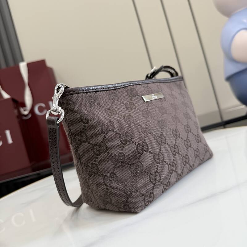 Gucci Brown GG canvas crossbody — 1:1 Replica