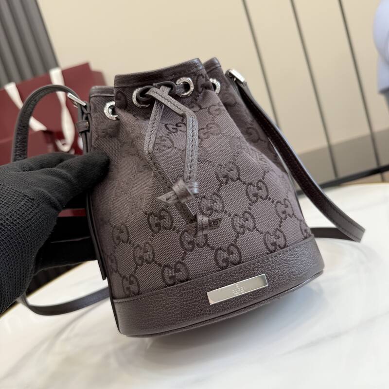 Gucci Brown GG canvas crossbody — 1:1 Replica