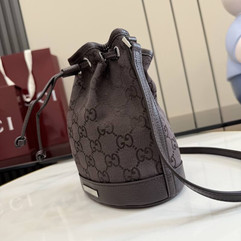 Gucci Brown GG canvas crossbody — 1:1 Replica