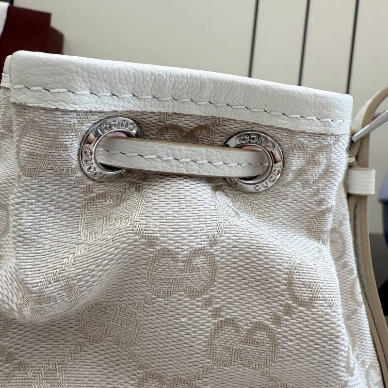 Gucci Beige White GG canvas crossbody — Premium Replica