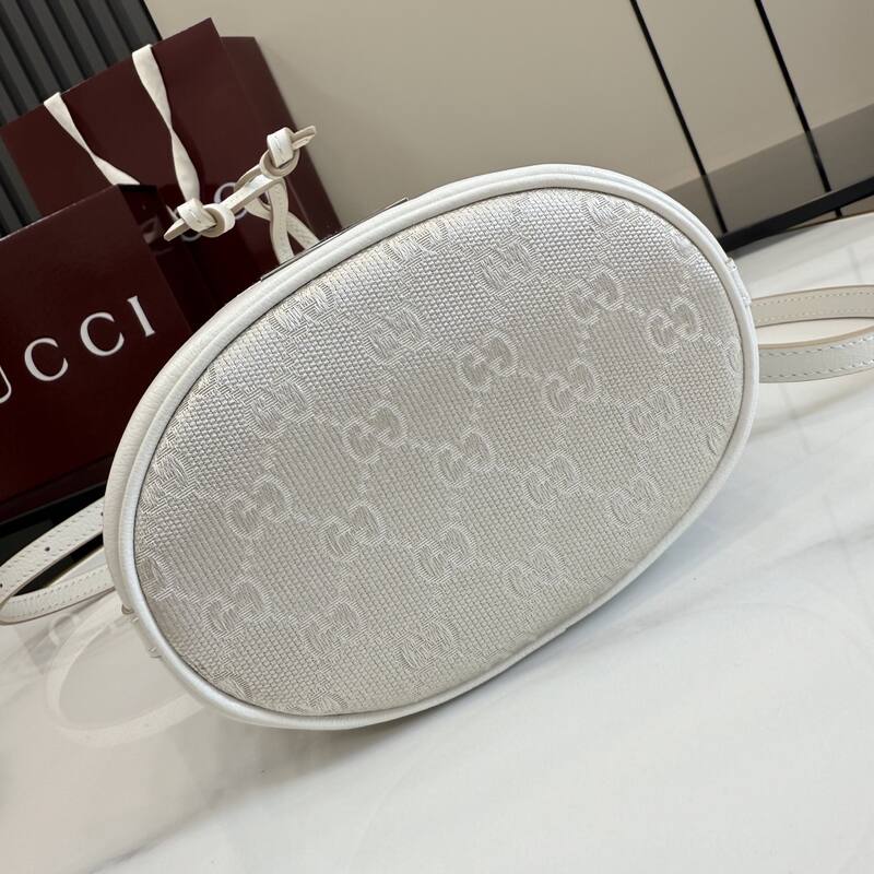 Gucci Beige White GG canvas crossbody — Premium Replica