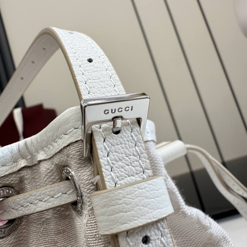 Gucci Beige White GG canvas crossbody — Premium Replica