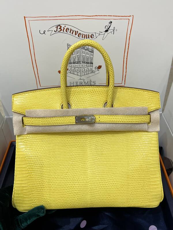 Hermes Birkin 25 Blue crocodile 25 handbag — 1:1 Replica