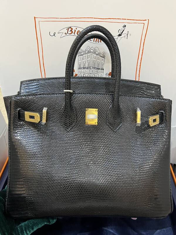 Hermes Birkin 25 Blue crocodile 25 handbag — 1:1 Replica
