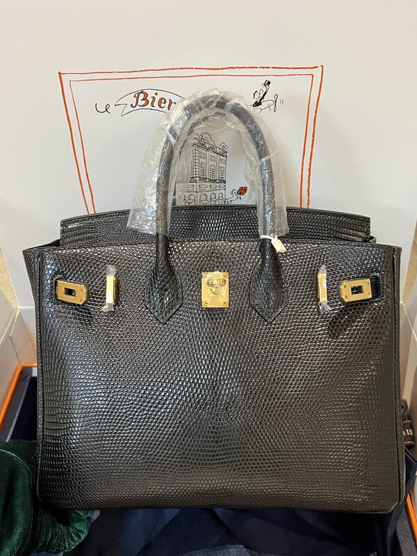 Hermes Birkin 25 Blue crocodile 25 handbag — 1:1 Replica