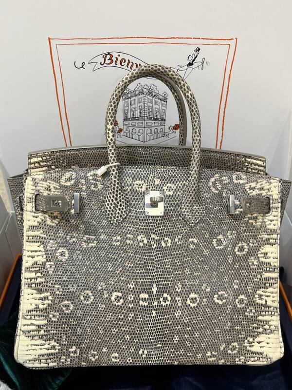 Hermes Birkin 25 Blue crocodile 25 handbag — 1:1 Replica
