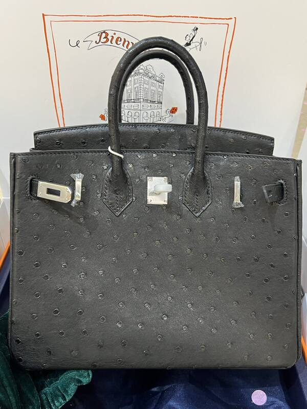 Hermes Birkin 25 Blue crocodile 25 handbag — 1:1 Replica