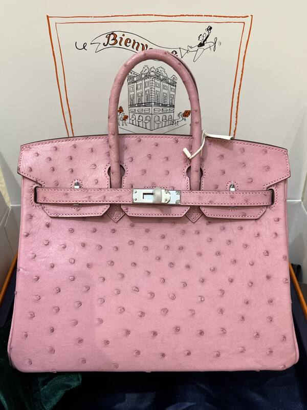 Hermes Birkin 25 Blue crocodile 25 handbag — 1:1 Replica