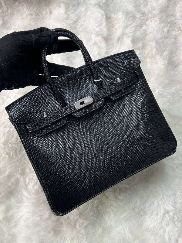 Hermes Birkin 25 Blue crocodile 25 handbag — 1:1 Replica