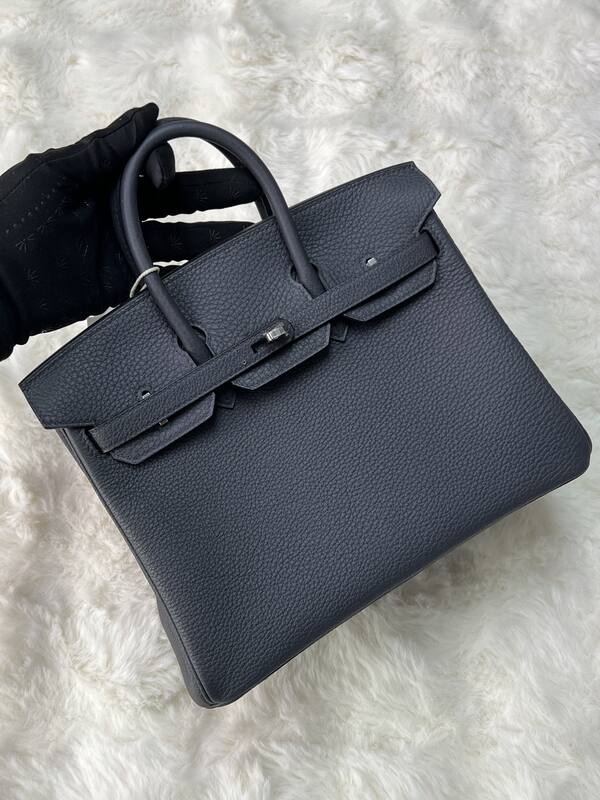 Hermes Birkin 25 Blue crocodile 25 handbag — 1:1 Replica