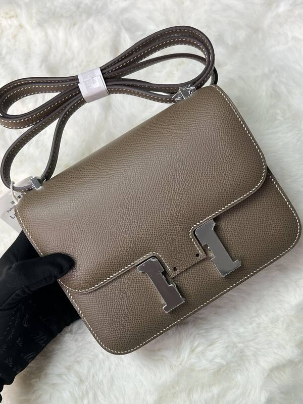 Hermes Constance 19 Pink lizard shoulder — AAA Quality Replica