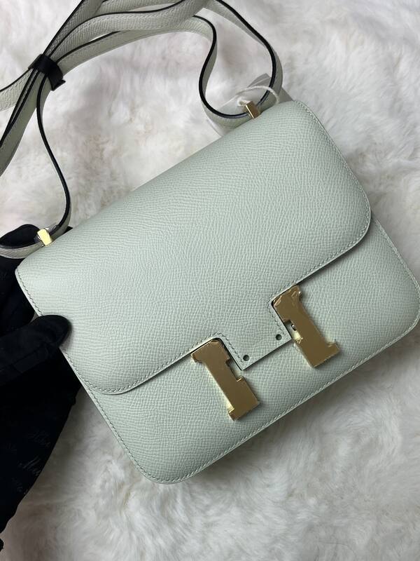 Hermes Constance 19 Pink lizard shoulder — AAA Quality Replica