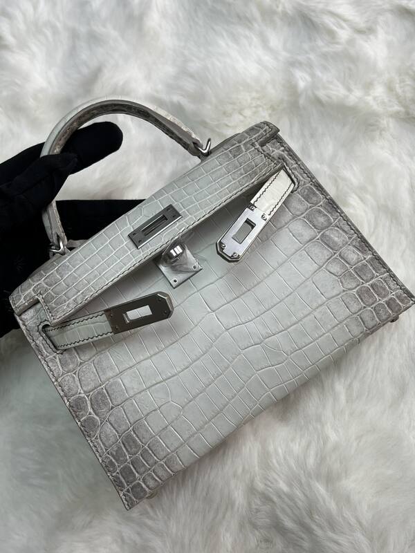 Hermes Kelly 19 Pink lizard top handle — Premium Replica