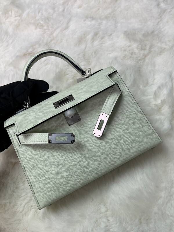 Hermes Kelly 19 Pink lizard top handle — Premium Replica