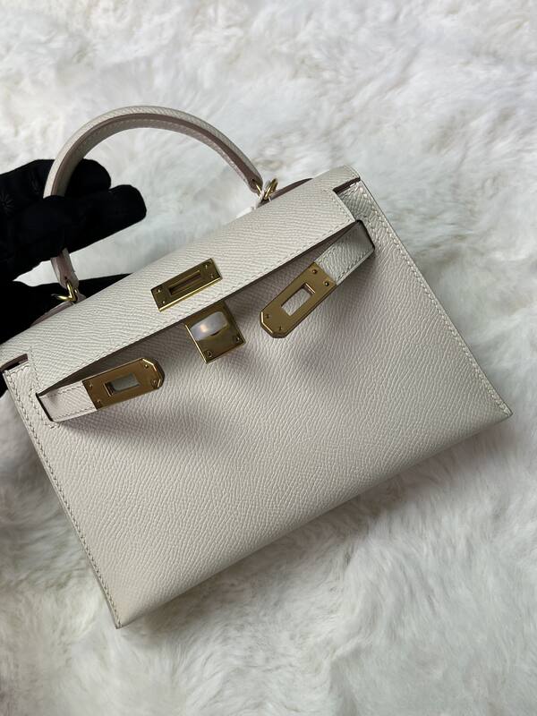 Hermes Kelly 19 Pink lizard top handle — Premium Replica