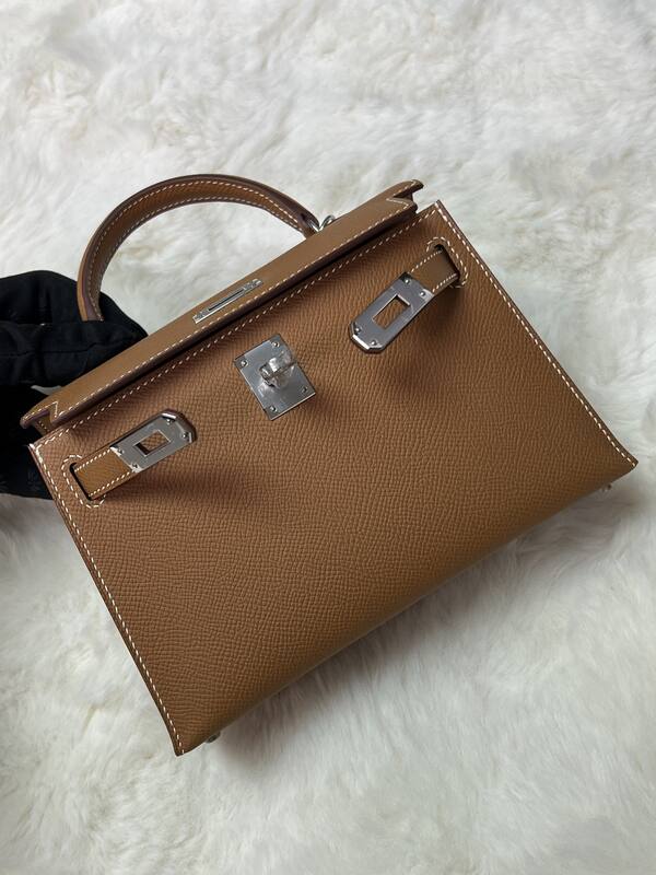 Hermes Kelly 19 Pink lizard top handle — Premium Replica
