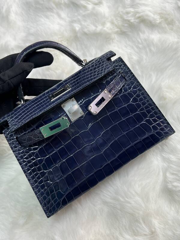 Hermes Kelly 19 Pink lizard top handle — Premium Replica
