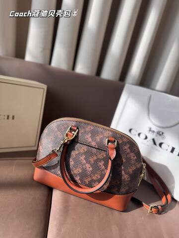 Coach Monogram 25x18x10cm shoulder bag Top Quality Replica